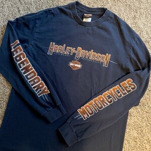 Harley-Davidson 2014 San Antonio, TX  Long Sleeve Shirt Black Large